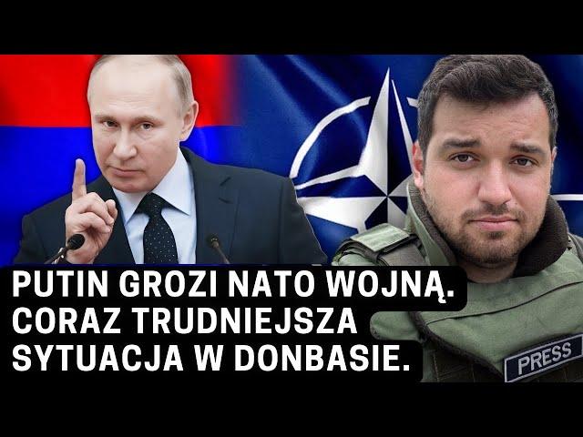 Putin grozi NATO wojną. Co to oznacza dla Polski? Raport z frontu Mateusza Lachowskiego.