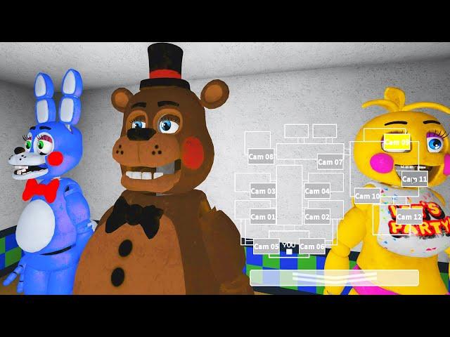 АНИМАТРОНИКИ НАПАДАЮТ В ПИЦЦЕРИИ ФНАФ 2 || FNAF 8 VR ROBLOX