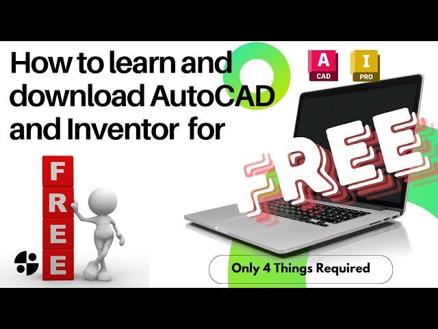 Free AutoCAD & Autodesk Inventor: Download & Learn Tutorial for Beginners