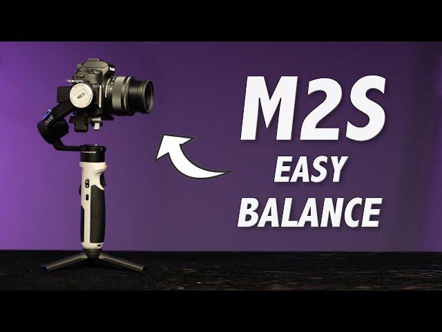 How to Balance Your Crane M2S Gimbal in under 60 Seconds