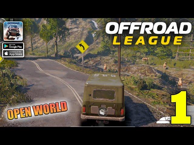 Offroad League Online Gameplay Walkthrough Part 1 (iOS, Android) - Open World