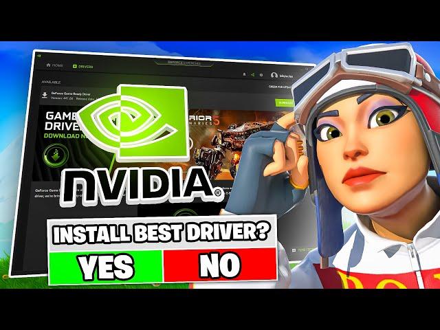 Best Nvidia Drivers For MAX FPS BOOST & Low Latency  (Benchmark & Optimization)