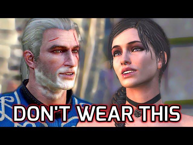 Witcher 3: Geralt Falls into Yennefer's Fashion Trap.