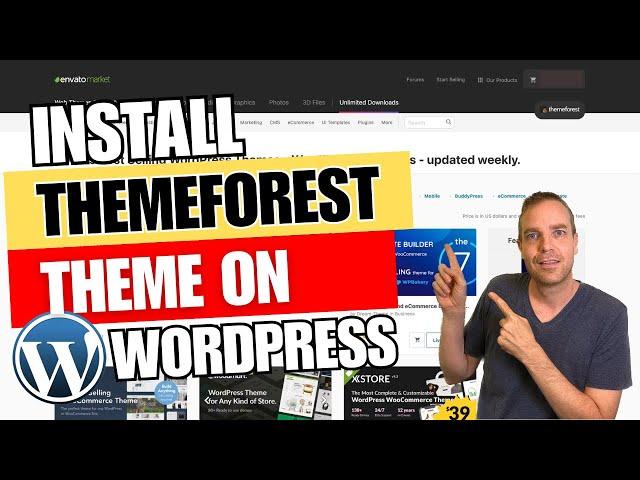 Install A Themeforest Theme On Your WordPress Website 