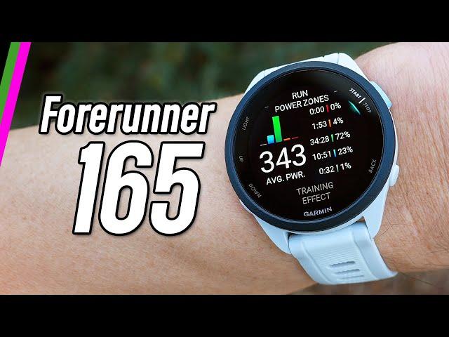 Garmin Forerunner 165 In-Depth Review // The Best Running Watch for the Money?