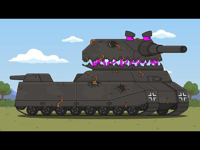 Monster Parasite Ratte - Cartoons about tanks