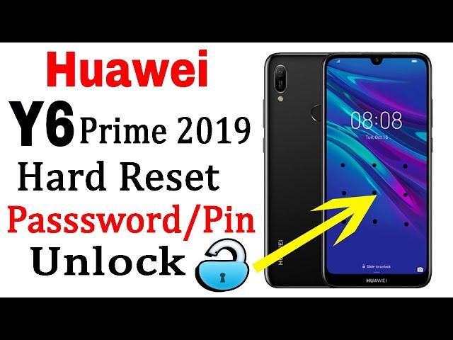 How To Huawei Y6 Prime 2019 Hard Reset  | Huawei MRD-LX1F 2019 lock Screen Password Reset  Unlock ||