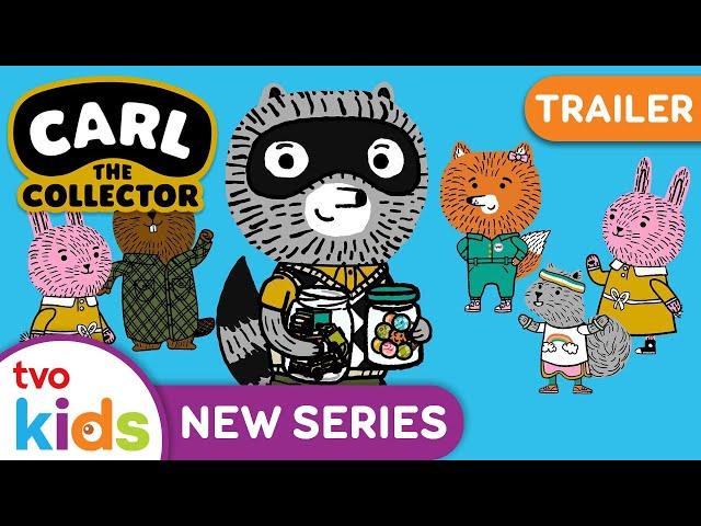Trailer | Carl The Collector 🫙 | Premieres June 16  | Adventures of an Autistic Raccoon  | TVOkids