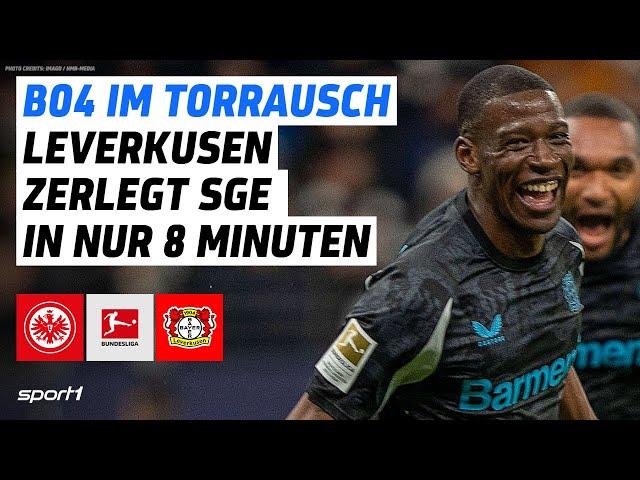 Eintracht Frankfurt - Bayer 04 Leverkusen | Bundesliga Tore und Highlights 24. Spieltag