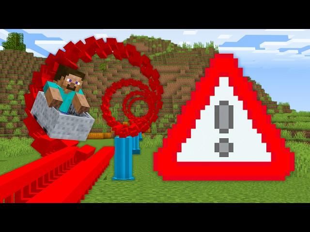 25 Minecraft Roller Coaster Ideas