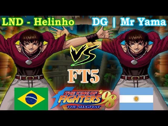 KOF 98 - LND - Helinho vs DG | Mr Yama FT5