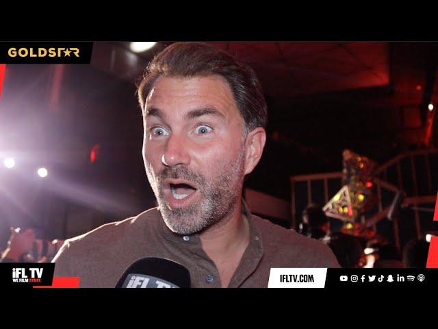 'YOU B*TCH' - EDDIE HEARN REACTS & COMMENTATES ON FURY-USYK HEATED FACE-OFF, GIVES FIGHT BREAKDOWN