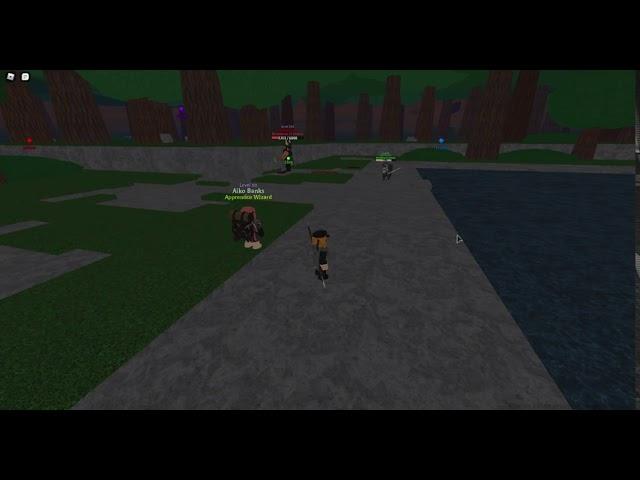 Roblox World of Magic -  Exiled vs Minotaur