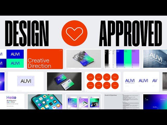 How to present logo & brand identity projects to clients