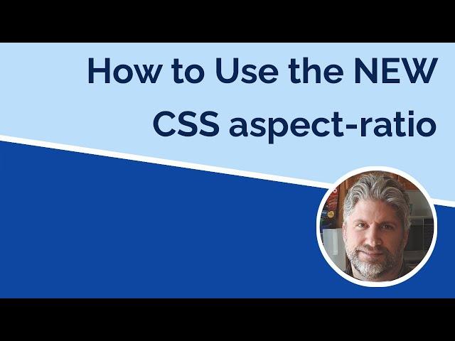 The NEW CSS aspect ratio property