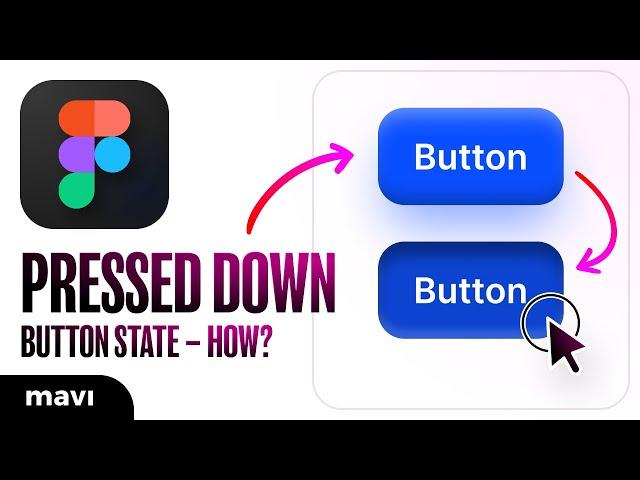 PRESSED DOWN Button State in Figma – How? (Tutorial)