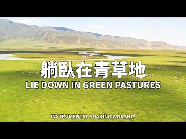 LIE DOWN IN GREEN PASTURES | Piano Music | Soaking | Prayer | 1 HOUR Instrumental Soaking Worship