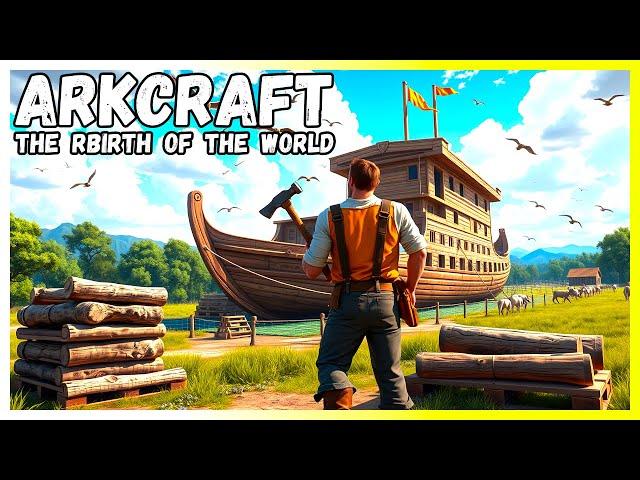 First Look Into The FULL RELEASE Of Arkcraft! NEW Open World Survival Crafter...