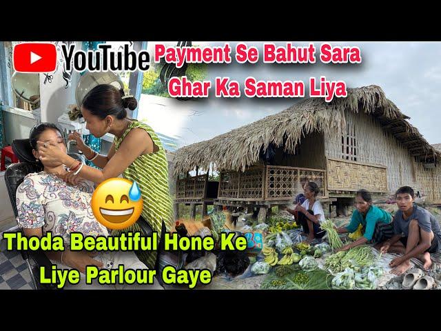 YouTube Payment Se Bahut Sara Marketing Kiya|| Thoda Beautiful Hone Ke Liye Parlour Gaye