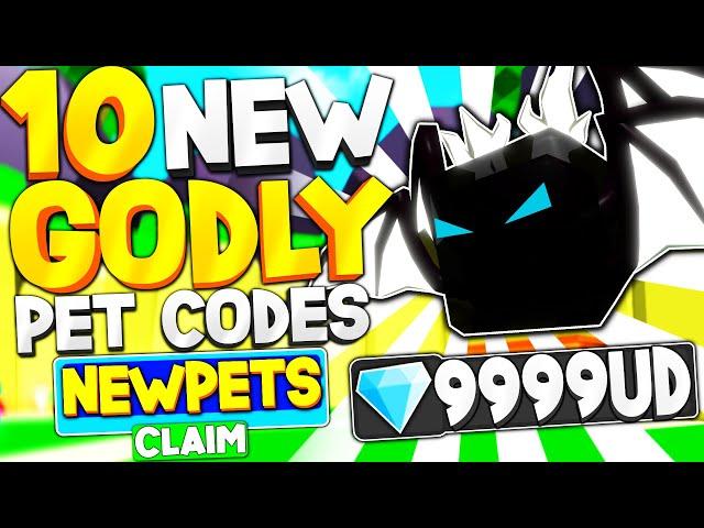 NEW 10 *SECRET GODLY PET* CODES in TAPPING LEGENDS (Roblox Codes)