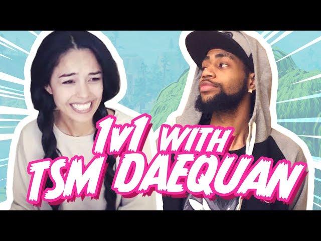 TSM Daequan VS Valkyrae Public Fortnite Match! (Both Perspectives)