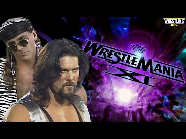 Attitude before the Attitude Era - Shawn Michaels & Diesel at WrestleMania XI