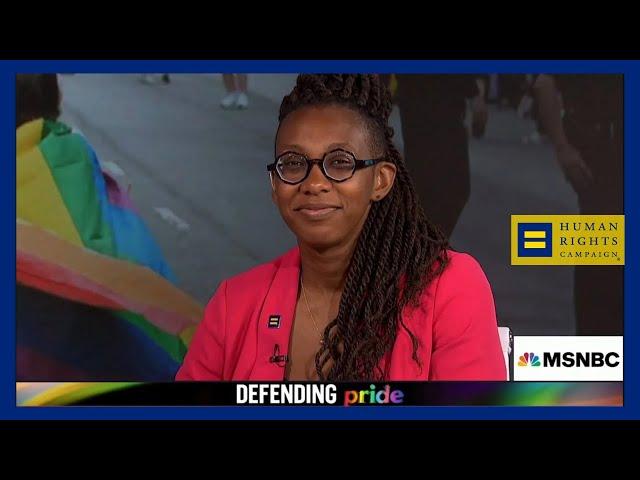 MSNBC Defending Pride Special, with president of the Human Rights Campaign Kelley Robinson