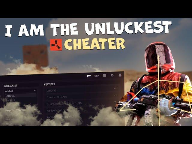 I'M THE UNLUCKEST CHEATER IN RUST | rust ft.disconnect.wtf