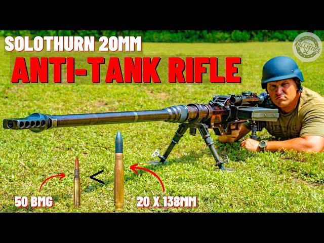 The Solothurn 20mm Anti-Tank Rifle