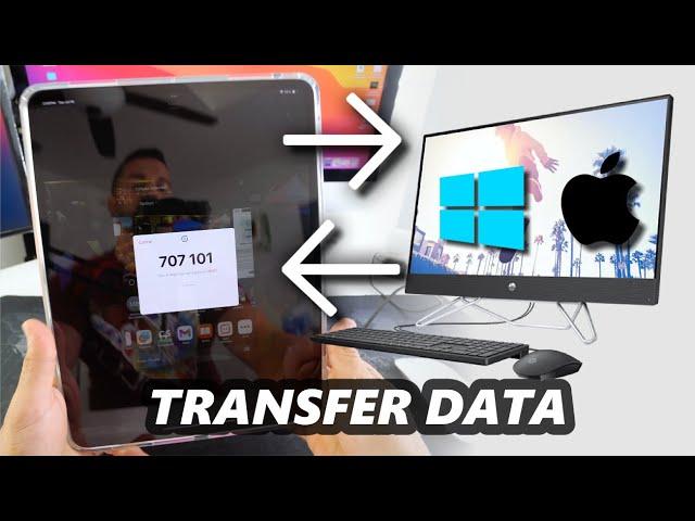 BEST Way To Transfer Files From Apple iPad Pro M4 To Computer
