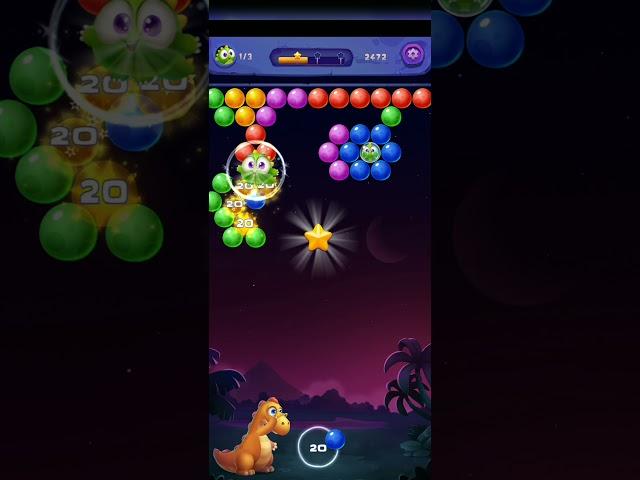 DINO BUBBLE SHOOTER LEVEL 8 #gameplay #playball #bubblegame #playstoregames #gamebola #games #gaming