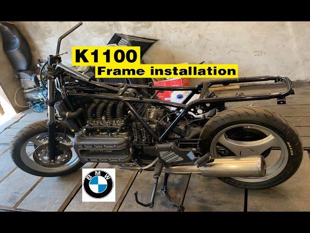 BMW K1110 LT Rebuild Part 5 Installing the frame