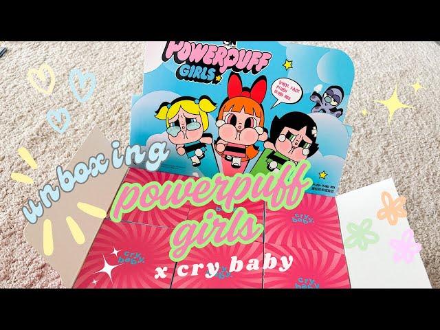 UNBOXING POP MART THE POWERPUFF GIRLS X CRY BABY PLUSH BLIND BOX! *channel name change announcement*