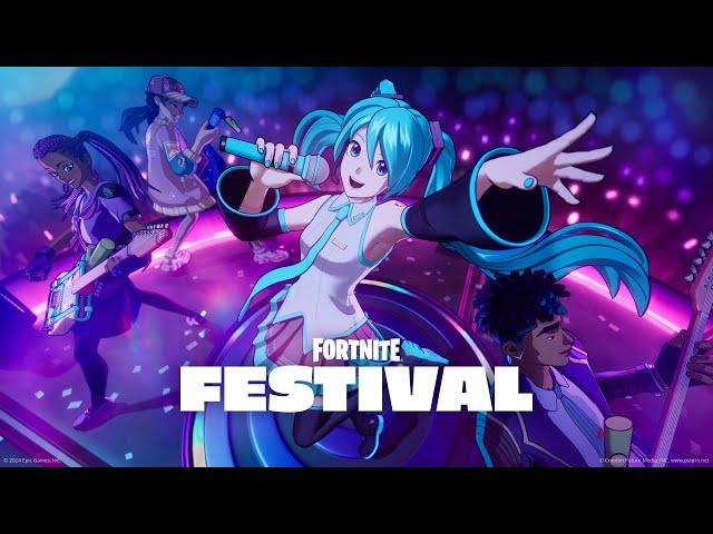 Virtual Artist Hatsune Miku is the Festival Season 7 Icon!