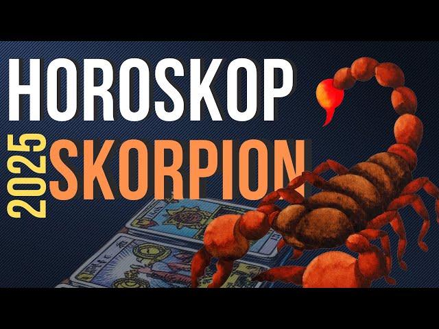 WIELKI HOROSKOP ROCZNY 2025 - SKORPION #tarot #agiatis