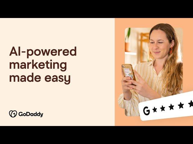 Say HELLO to Digital Marketing by GoDaddy!