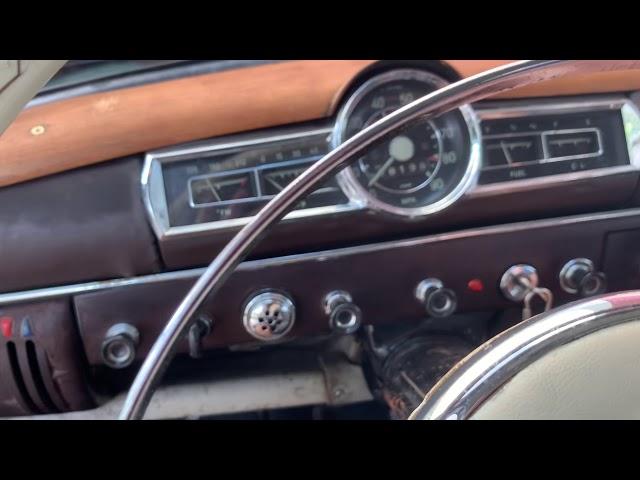 1959 Mercedes 190D Start