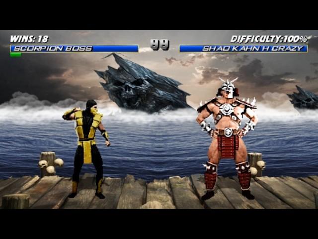 Mortal Kombat SE Mod Fustini Definitive 2024 - SCORPION BOSS Gameplay Playthrough