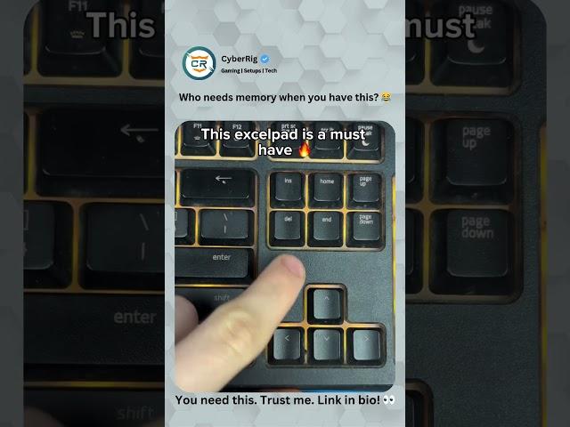 ProKeys Shortcut Key Mouse Pad