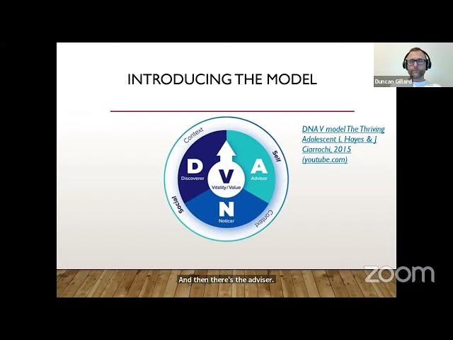 Using the Youth Acceptance & Commitment Therapy model - DNAV with Dr Duncan Gillard