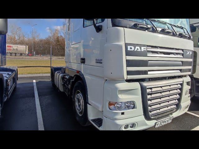 DAF XF 105 . осмотр и диагностика перед покупкой