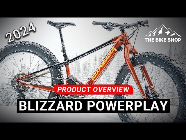 2024 Rocky Mountain Blizzard Powerplay A30 & A50 Overview // The Bike Shop