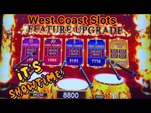 4 Gold Drum Bonus on $10 Dancing Drums Explosion #graton #dancingdrums #bonus