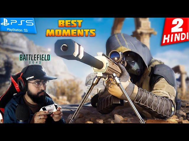 BattleKing SNIPER SHOTS in BATTLEFIELD 2042  | FaceCam