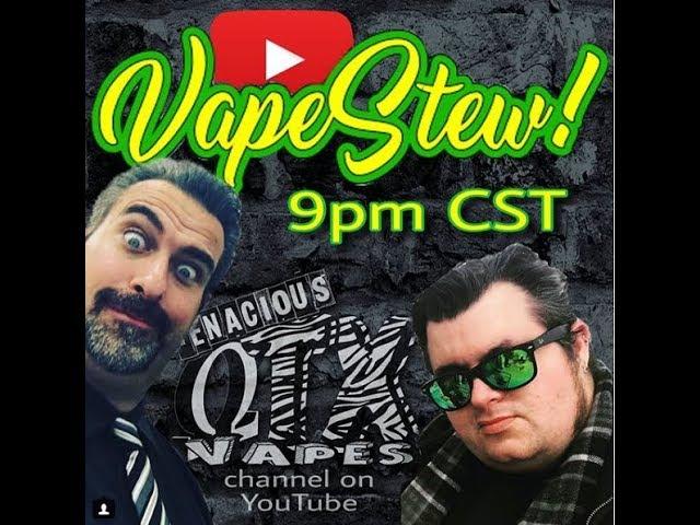 Vape Stew Live with Big Lou & Ronnie Cash Vapes