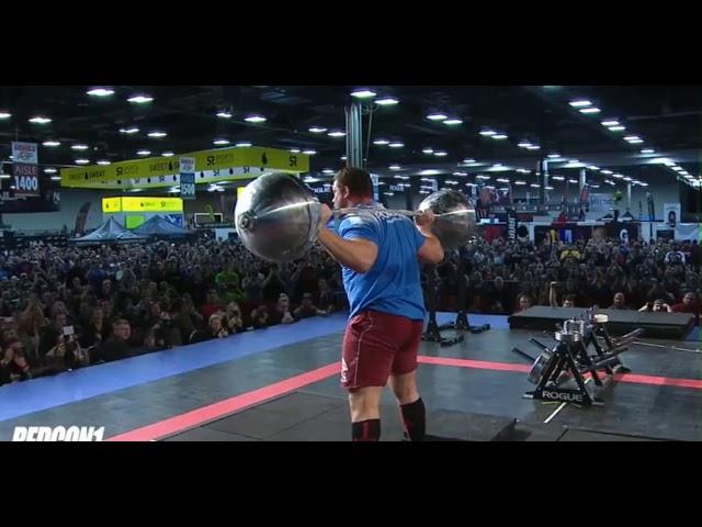 Martins Licis 254kg/560lbs Steinborn Rockover Squat - WORLD RECORD