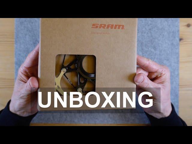 Sram Centerline X Rounded Edges Rotor 160 mm, Center Lock, Unboxing (4K)