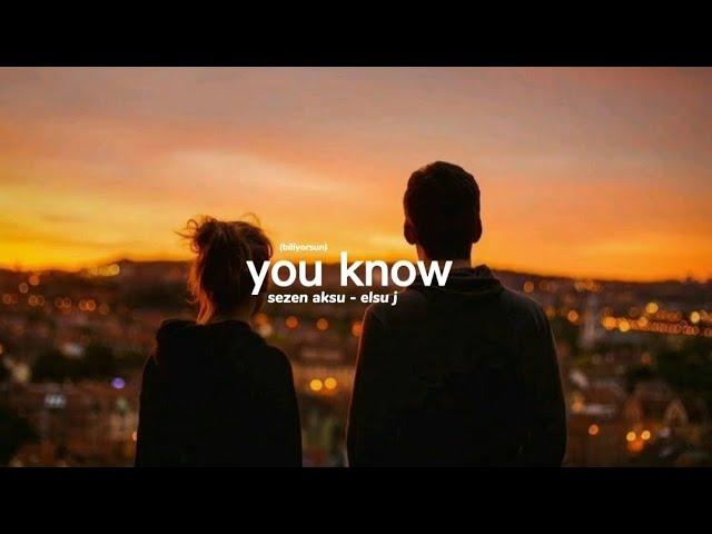 You know - elsu (sezen aksu - biliyorsun) English cover (sözleri/lycrs)