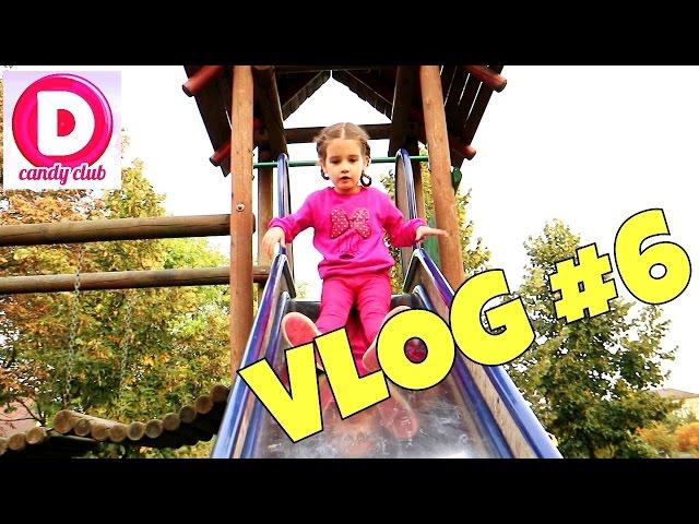 #6VLOG Польша Дашенька Играет на Детской Площадке//#6VLOG Poland Dasha playing in the playground