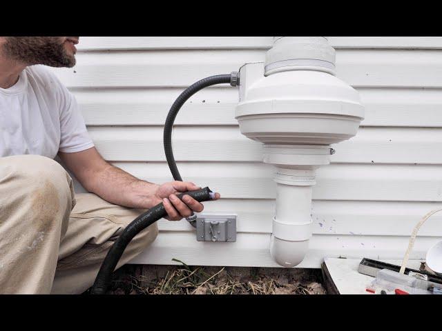 Installing a Radon Mitigation System at my house
